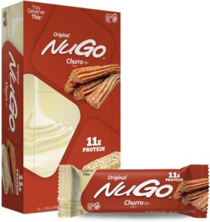 NuGo Dulce De Leche Protein Bar 1.76 oz 15ct